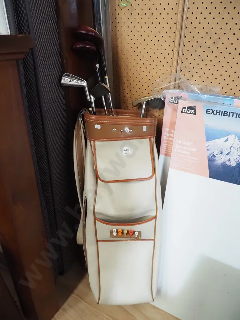 golf bag and clubs Image 1++