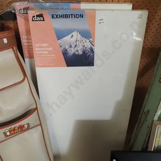 2x unused artist canvases