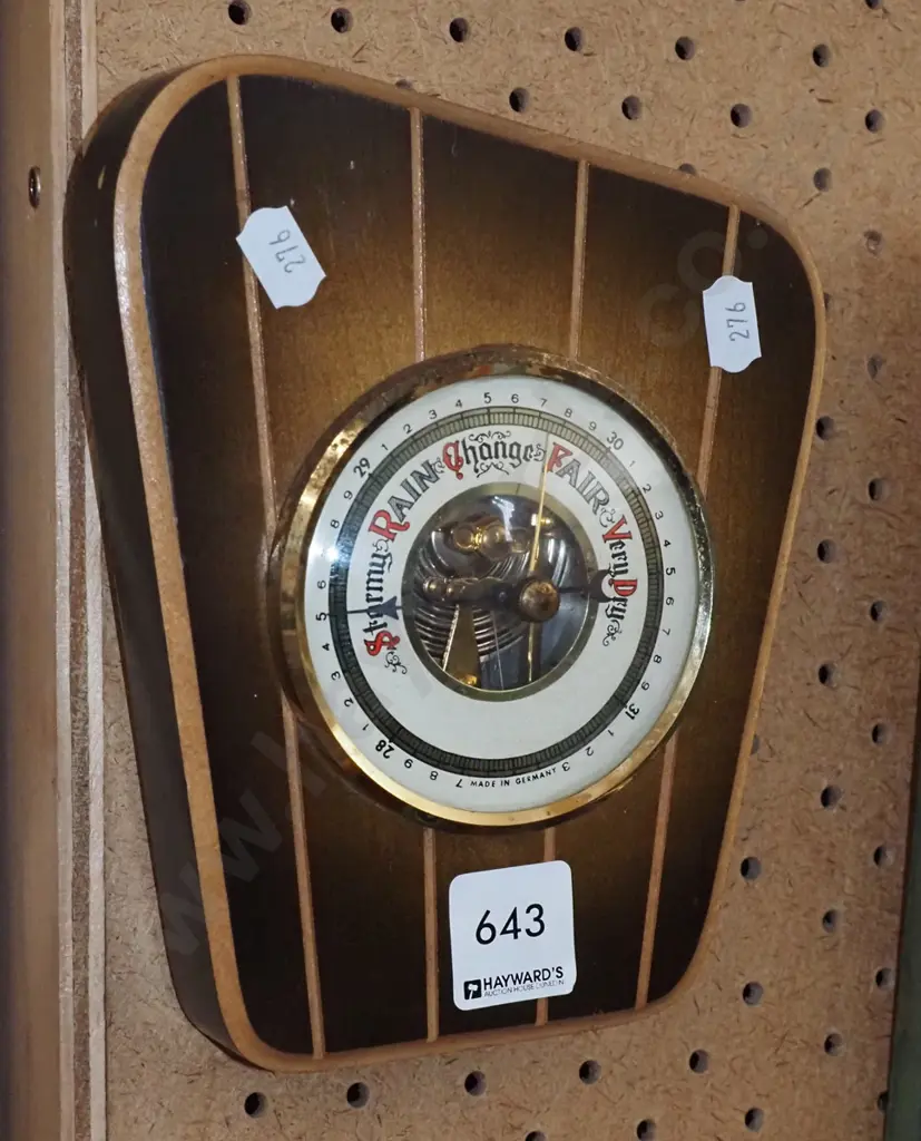 small mid-century wall clock Image 1++