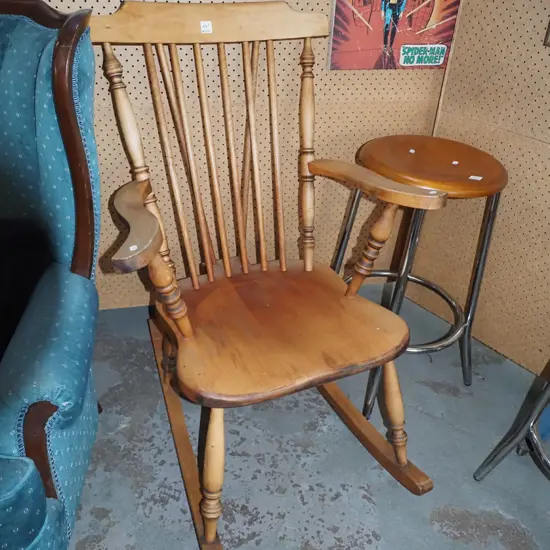 kauri? colonial rocking chair
