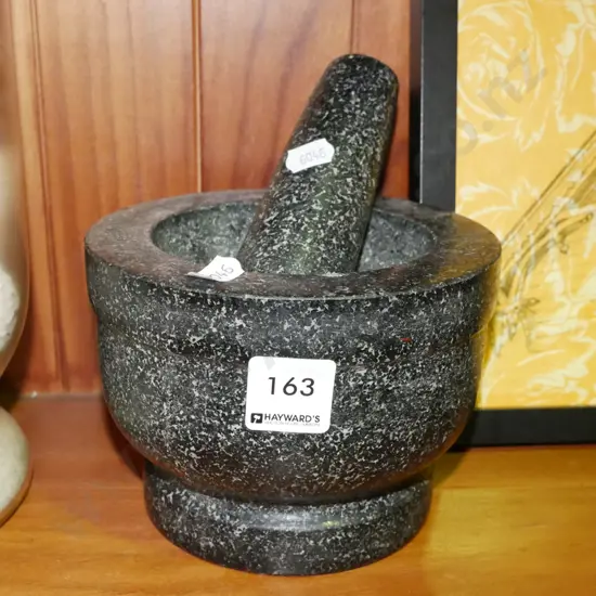 stone mortar and pestle