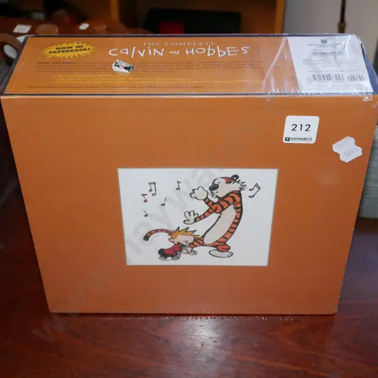 unopened shrink-wrapped Complete Works of Calvin and Hobbs