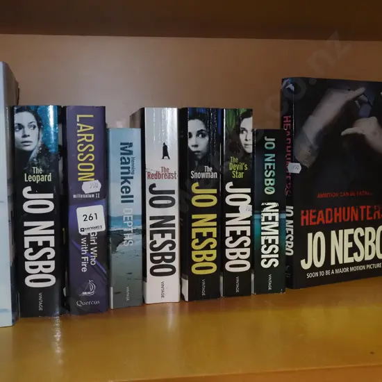 Jo Nesbo books etc