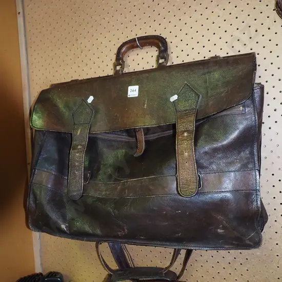 large leather satchel