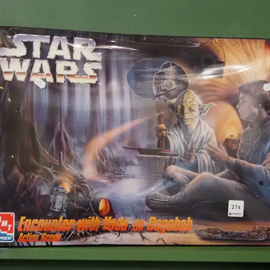 Star Wars yet to assembled Encounter With Yoda scene