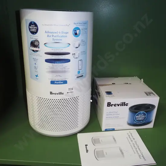 Breville 4 stage air purification system with boxed additional filter