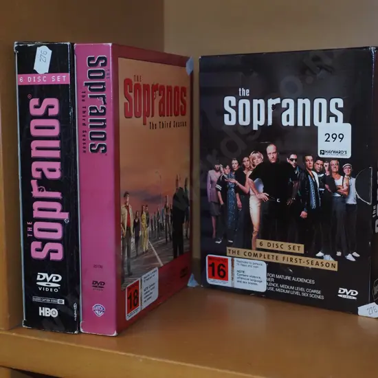 Sopranos DVDs