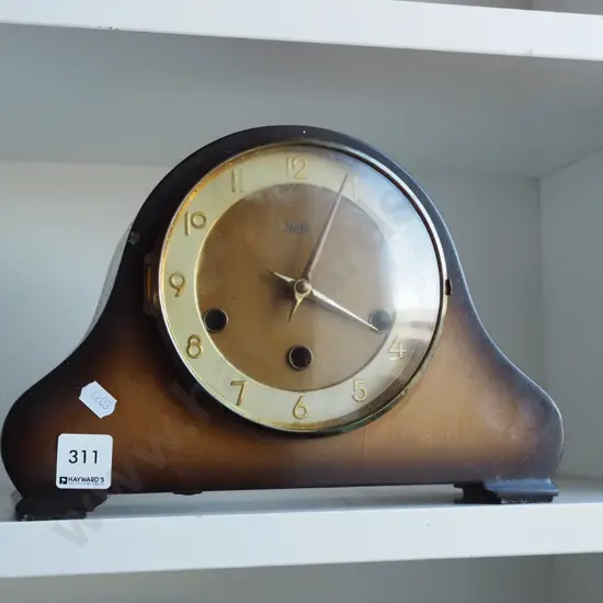 deco mantle clock