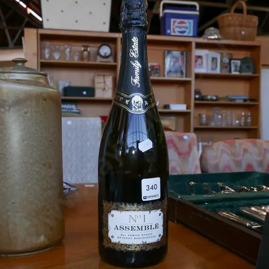 bottle of No. 1 Assemble sparkling wine