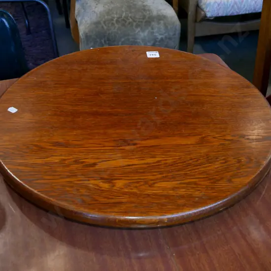 oak lazy susan Diam-480
