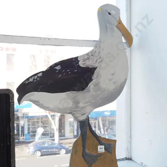 hand painted MDF cut out albatross H-690