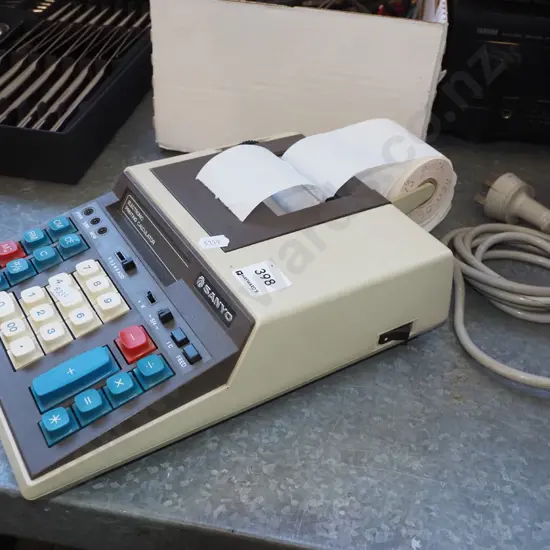 Sanyo electronic printing calculator
