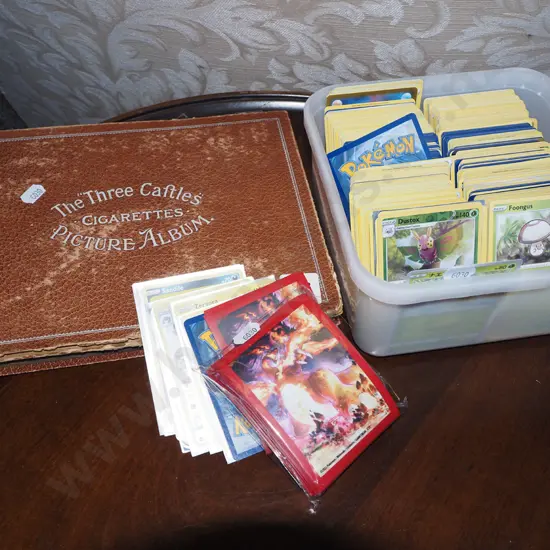 Pokemon cards, 3 Castle cigarette album