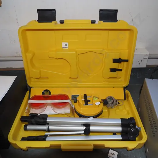 cased laser level