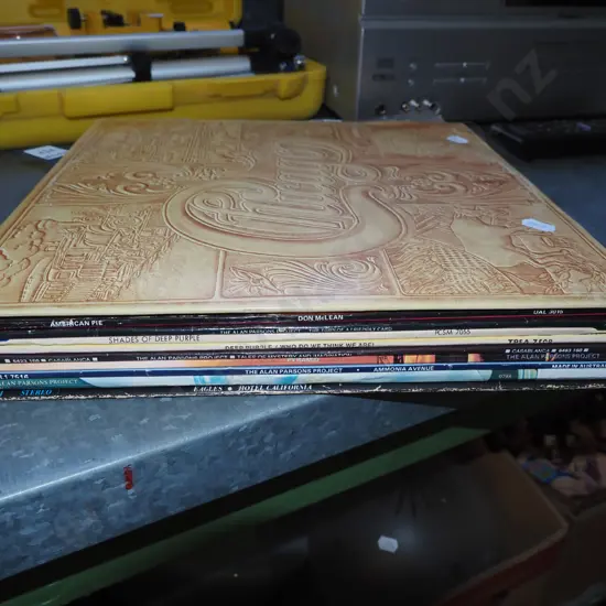 LPs; Chicago, Don Mclean, Alan Parsons etc