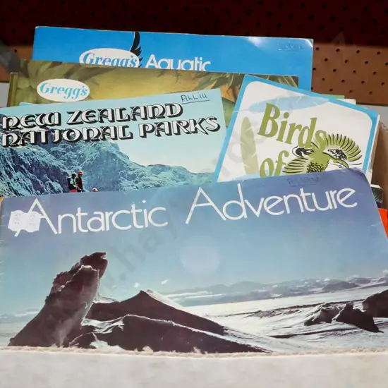 various collector card books