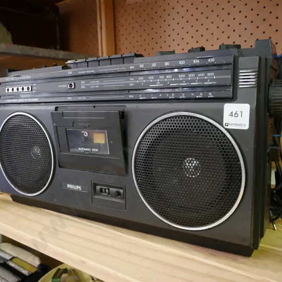 Philips radio cassette player As Is No Returns