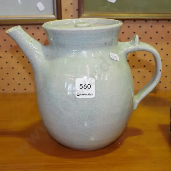 studio pottery tea pot
