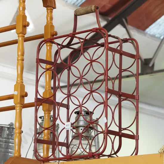 wire wine rack