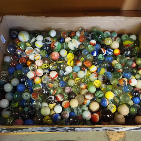 box of marbles