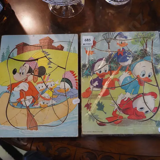 early Walt Disney puzzles