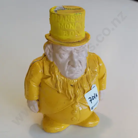 cast alloy Transvaal money box