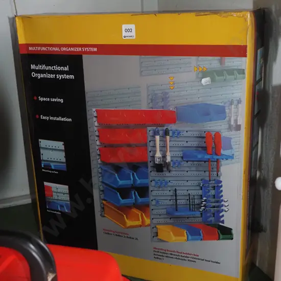 boxed as new multi functional organiser system