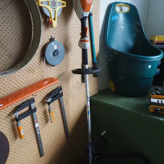 Stihl battery powered line trimmer - no battery or charger