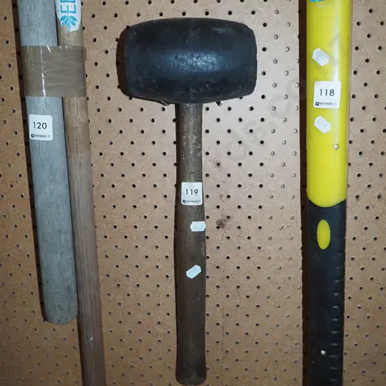rubber mallet