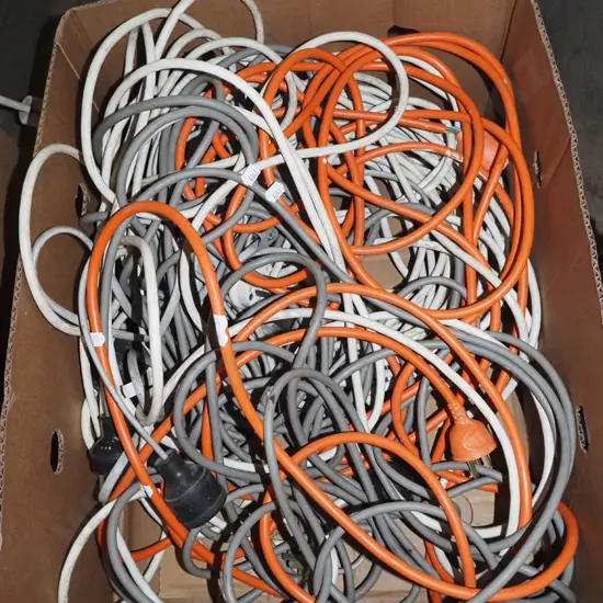 box of extension cords