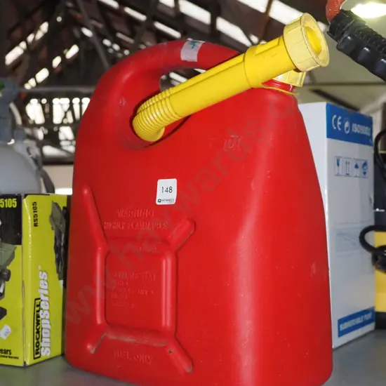 10L plastic fuel container