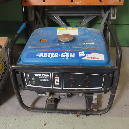Aster. Gen 4 stroke generator - damage and rust 