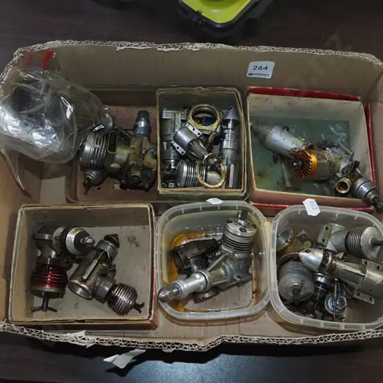 box of model plane engines