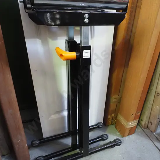 pair of as new metal roller stands