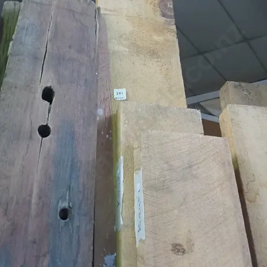 length of rough sawn kauri 2900x165x45