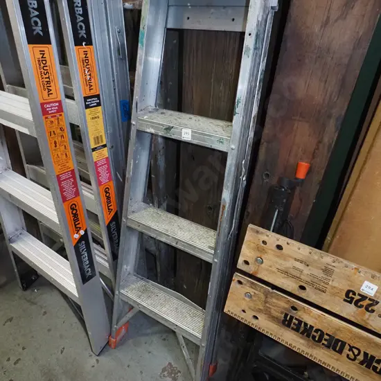 3 step aluminium ladder