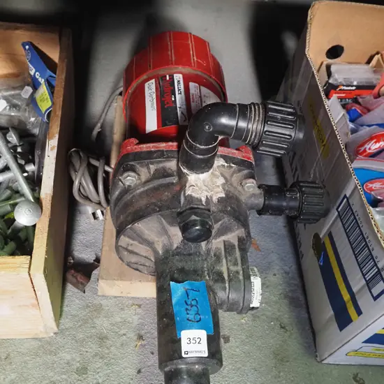 Wallace pump hydro jet inline pump