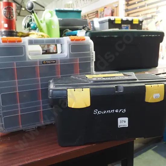 small plastic tool box, Tactix organiser