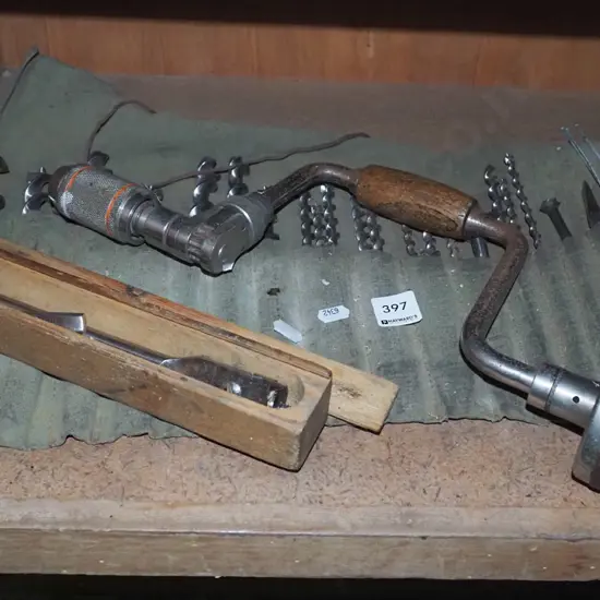 brace auger bits, extending auger bits