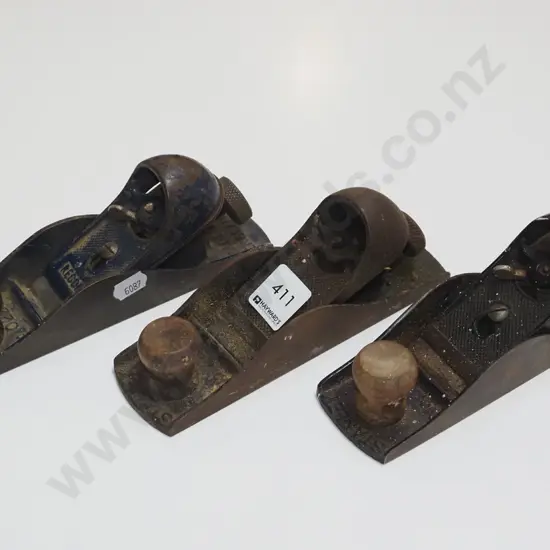 3x small bull nose hand planes