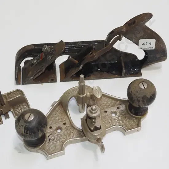 Stanley No. 17plunge plane, No. 78 Duplex pane - missing parts