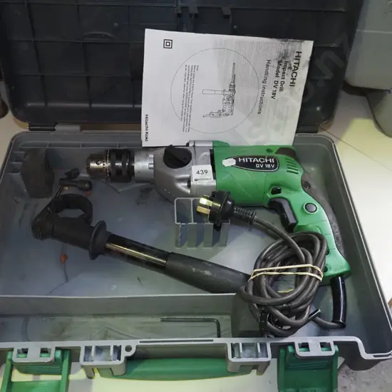 cased Hitachi drill