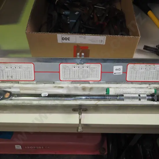 cased torque wrench