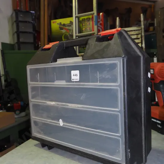 plastic portable tool organiser