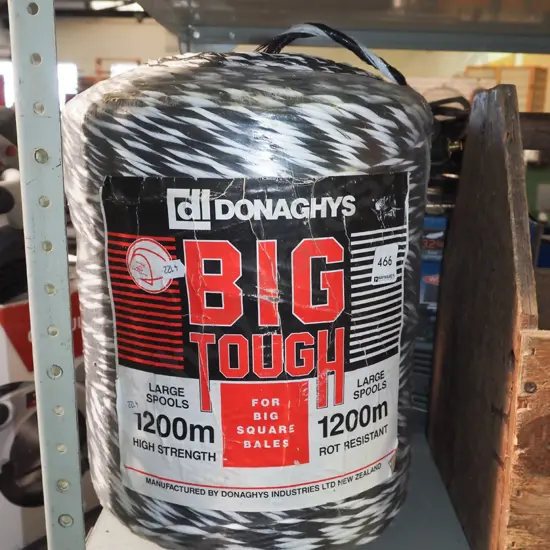 roll of Donaghys Big Tough bailing twine