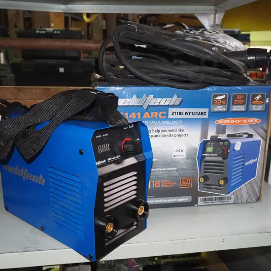 Weld Tech 140amp inverter welder