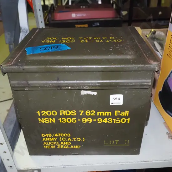 ammunition crate