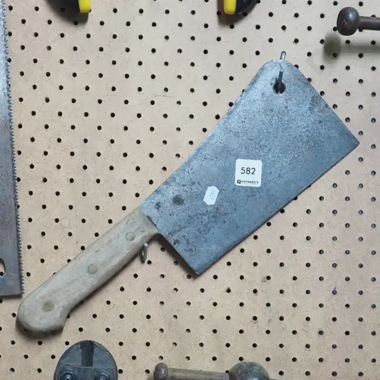 butcher's cleaver