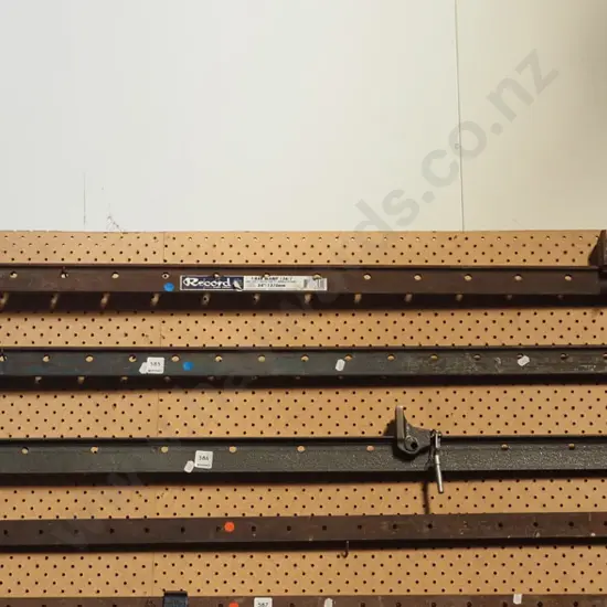 2x sash clamps L-1540 - blue dots