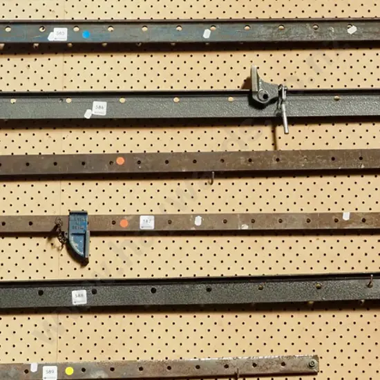 2x sash clamps L-1540 - red dots